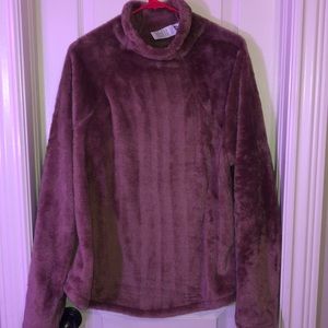 joy lab plush jacket blush pink